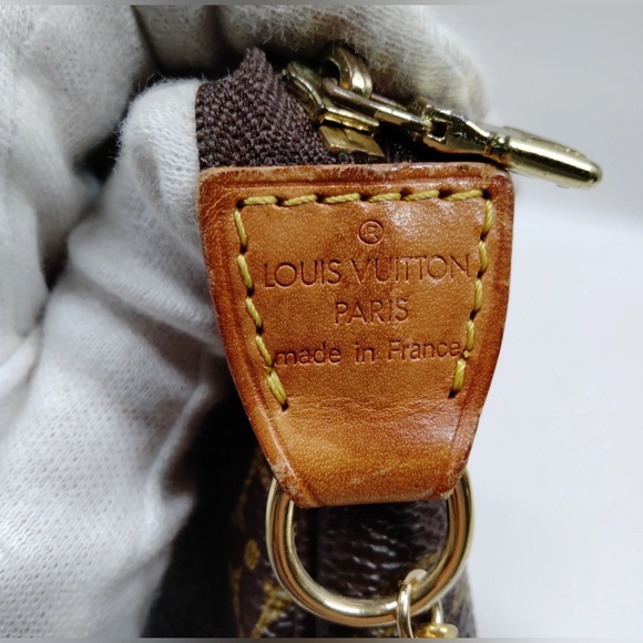 Louis Vuitton LV Accessory pouch Bucket pouch Brown Monogram .Preowned. - Picture 13 of 14